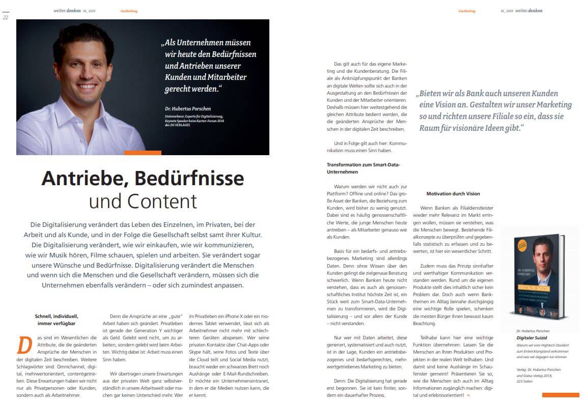 Antriebe und Bedürfnisse der Generation Y und Z! | Dr. Hubertus Porschen GmbH