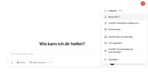 Eigene GPTs: Warum du sie brauchst und wie du deinen erstellst | Dr. Hubertus Porschen GmbH